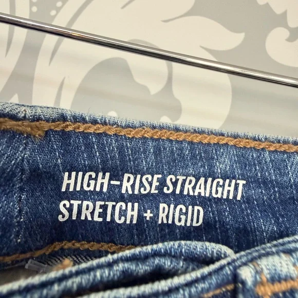 Torrid Distressed High Rise Stretch + Rigid Jeans - Picture 6 of 9